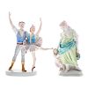 Two Herend porcelain figural groups