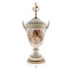 KPM porcelain urn lamp