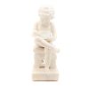 Grande Tour carved marble figure of boy reading
