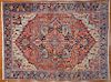 Antique Herez carpet, approx. 9.6 x 12.10