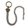 Antique Victorian 10K Gold Fob Chain 