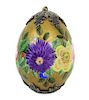 Antique 19th C. Russian Porcelain Easter Egg