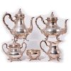 Sterling Five Piece Coffee and Tea Service.