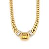 18K YG Greg Drake Citrine Diamond Necklace