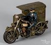 Reproduction cast iron Harley Davidson motorcycle