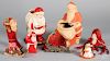 Collection of Christmas Santa Claus figures