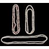 Cultured Pearl Necklaces, Lot of Three