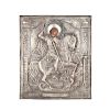 19t/20h C. Russian Silver Icon of Saint George