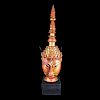 Thai Carved Bust