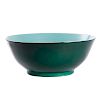 19th century Chinese famille verte bowl.