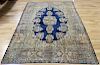 Antique and Finely Hand Woven Roomsize Kerman
