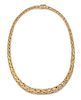 A 14 Karat Yellow Gold Necklace, Tiffany & Co., 20.00 dwts.