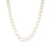 A Single Strand Graduated Cultured Pearl Necklace,