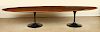 RARE KNOLL ROSEWOOD DINING TABLE TULIP BASES 1960