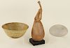 COLLECTION OF 3 CERAMIC WORKS VARIOUS ARTISTS