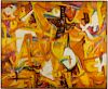 Francis A. Jennings - Yellow Abstract