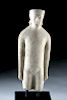 Tall Cypriot Limestone Figure - Standing Male Youth
