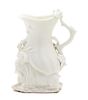 A Chelsea Blanc de Chine Goat and Bee Jug Height 4 1/8 inches.