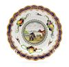 A Dr. Wall Worcester Porcelain Plate Diameter 8 3/8 inches.
