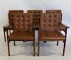 MIDCENTURY. Brazilian Rosewood And Leather