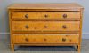 Antique Continental 3 Drawer Commode.