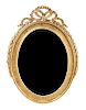 A George III Giltwood Mirror Height 42 x width 30 inches.