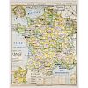 20TH C. MAPS OF FRANCE