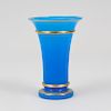 Gilt-Decorated Opaline Glass Beaker