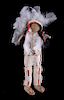 Plains Native American Indian Beaded Doll c. 1900-