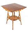 Early Quarter Sawn Oak Larry F. Nonnast Game Table