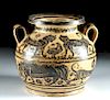 Corinthian Pottery Vessel with Animals w/ TL