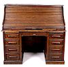 B&G Furniture Co. Roll Top Secretary Desk c. 1900