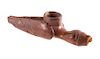 Moundville Mississippian Pottery Bird Pipe AD 800-