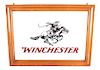 Original Winchester Dealer Advertising Mirror