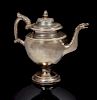Silver Teapot, Philip Garrett, Philadelphia