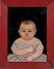 Prior/Hamblen School, Mid-19th Century  Portrait of a Baby