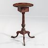 Cherry Candlestand with Drawer