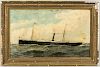 Antonio Nicolo Gasparo Jacobsen (Danish/American, 1850-1921)  Portrait of the Steamship New York