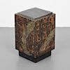 Paul Evans "Patchwork" Cube Side Table