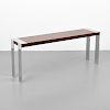 Rosewood Console Table, Manner of Milo Baughman
