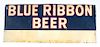 Pabst Blue Ribbon Beer Advertising Sign