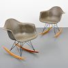 Pair of Charles & Ray Eames "RAR" Rocking Chairs