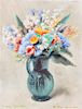 * Eugene Edward Speicher, (American, 1883-1962), Flowers, 1944