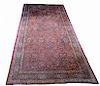 Hand Woven Kerman Rug or Carpet, 9' 11' x 19' 4"