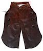 Montana Western Leather Cowboy Batwing Chaps