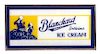 Blanchard Ice Cream Backlit Advertising Sign NOS
