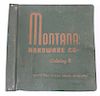 Montana Hardware Company Product Catalog c. 1900s