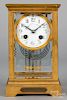 French crystal regulator clock