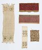 Collection of 5 Ottoman & Moghul Textiles