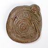Taino Andesite Bird Head Snake (1000-1500 CE)